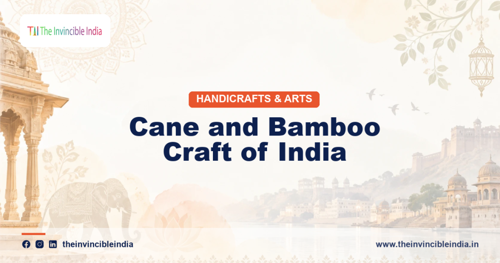 Handwoven cane and bamboo baskets and craft from Northeast India