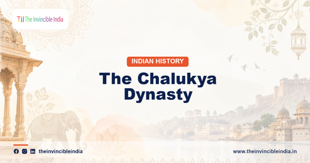 Rock-cut cave temples and stone shrines built under the Chalukya dynasty at Badami