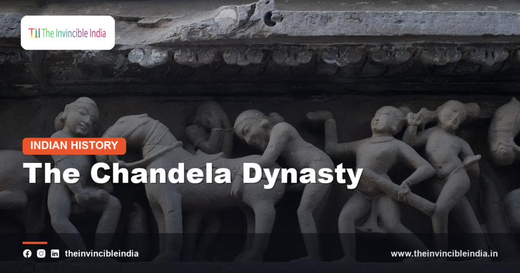 Ornately carved sandstone temple built by the Chandela dynasty at Khajuraho
