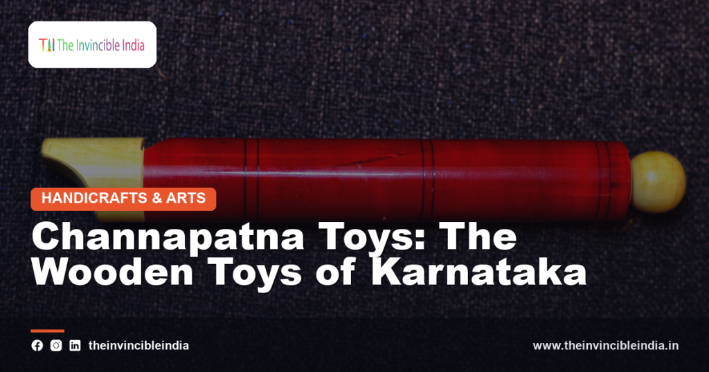 Colourful lacquered Channapatna wooden toys from Karnataka