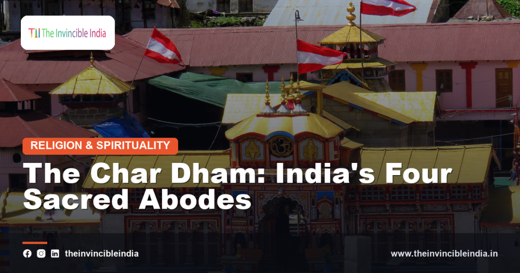 A sacred Himalayan temple of the Char Dham pilgrimage