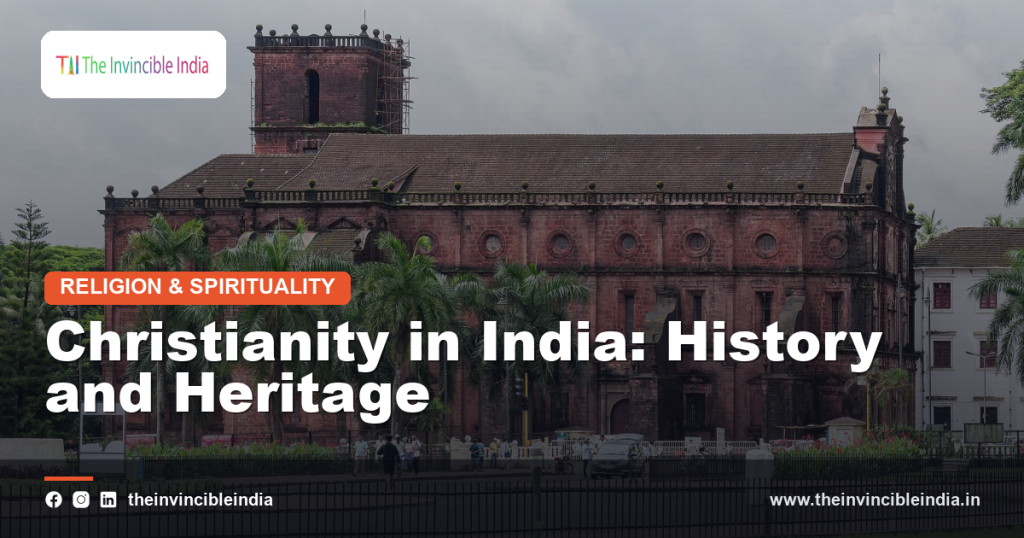 A historic church in India, reflecting the heritage of Christianity in India