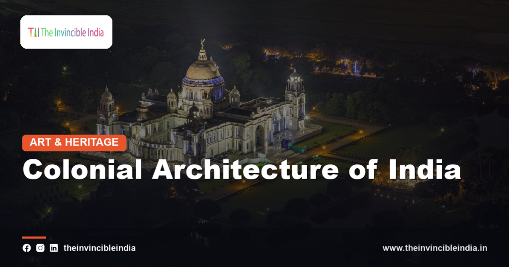 A grand colonial-era building in India showing European architectural influence combined with Indian elements