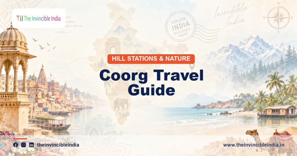 Coorg travel guide: coffee estates and misty Western Ghats hills around Madikeri, Kodagu, Karnataka