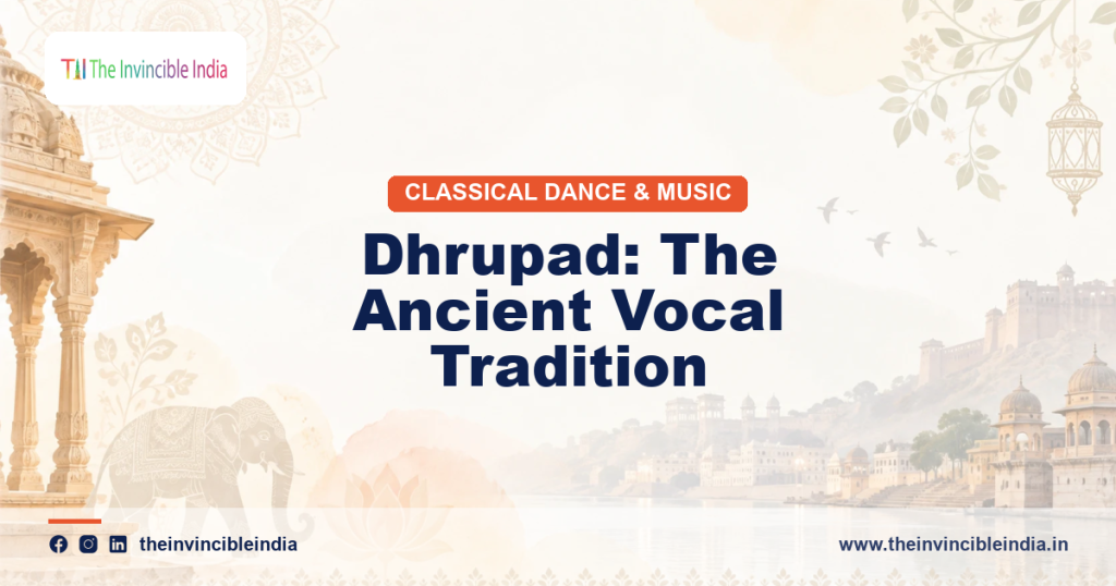 Dhrupad vocalists performing the ancient vocal style of Hindustani classical music