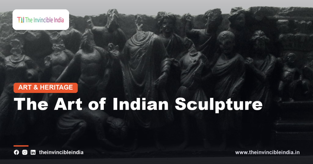 A magnificent example of Indian sculpture