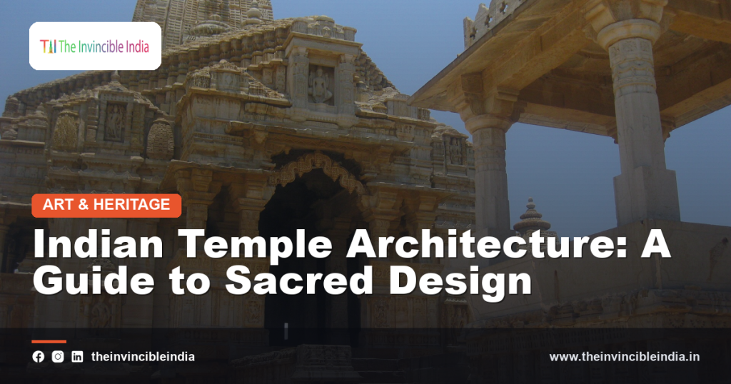 A magnificent example of Indian temple architecture