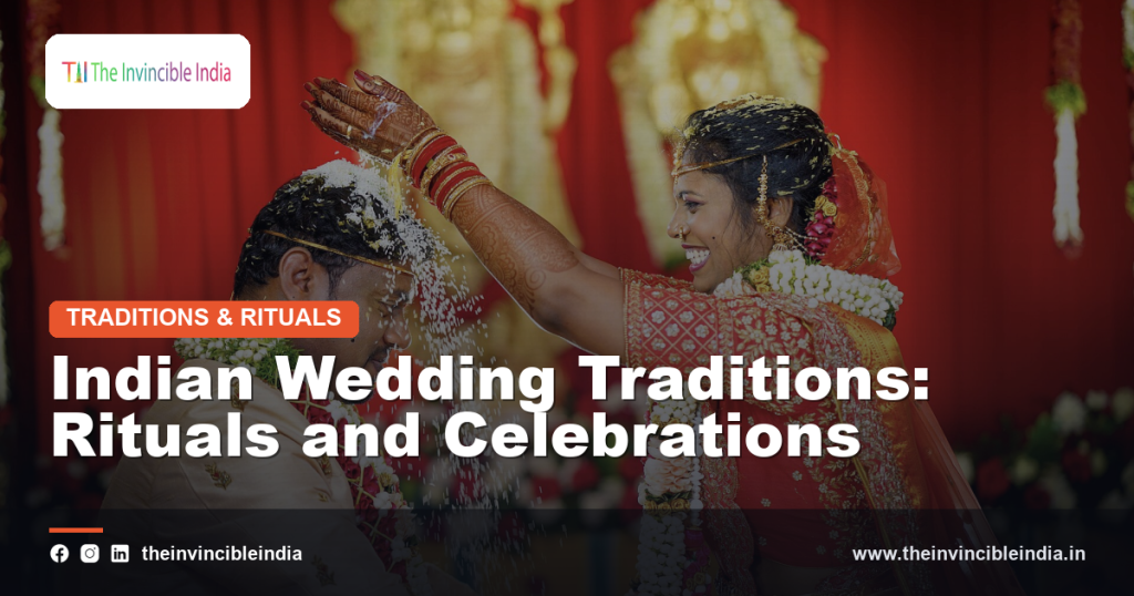 A traditional Indian wedding ceremony with the sacred fire