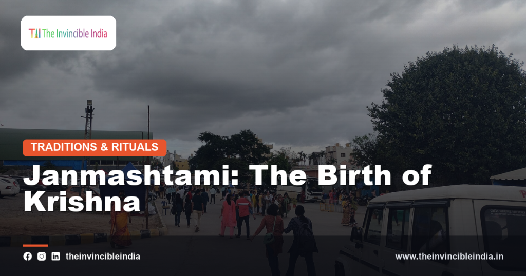 Janmashtami celebrations marking the birth of Krishna