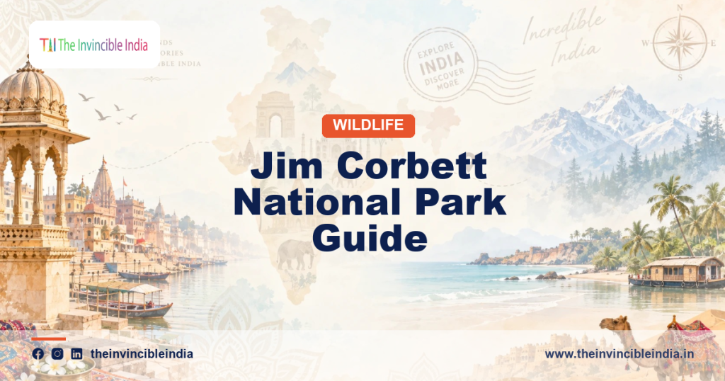 Jim Corbett National Park in Uttarakhand, India's oldest national park and first tiger reserve near Ramnagar