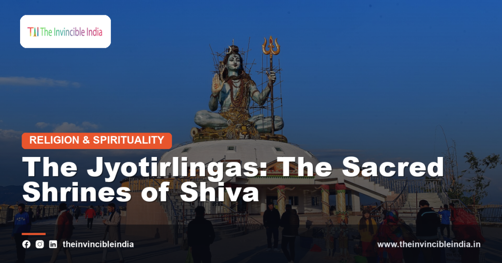 A sacred Shiva temple, one of the Jyotirlinga shrines