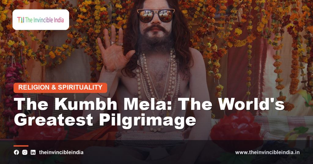 Pilgrims and sadhus at the Kumbh Mela, the world's greatest pilgrimage