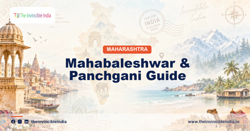 Sahyadri valley viewpoint at Mahabaleshwar and Panchgani, twin hill stations in Maharashtra