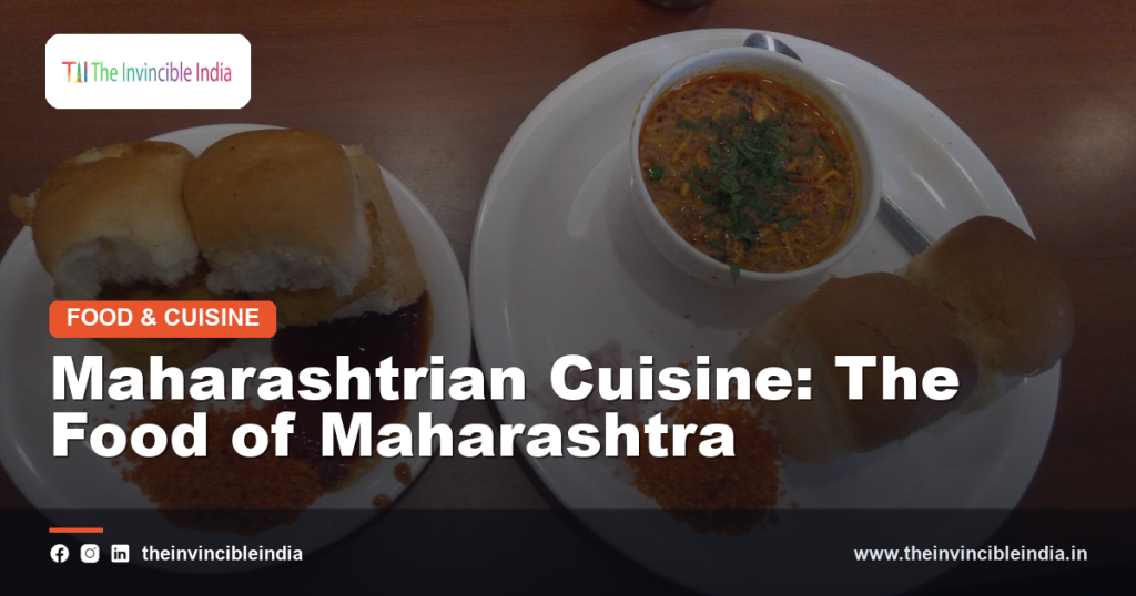 A plate of vada pav and Maharashtrian snacks