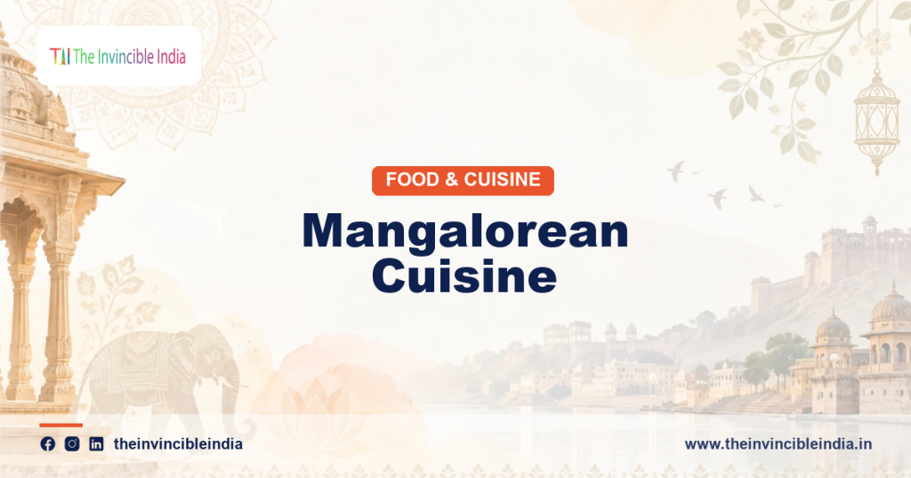 A Mangalorean meal with fish curry, neer dosa and rice