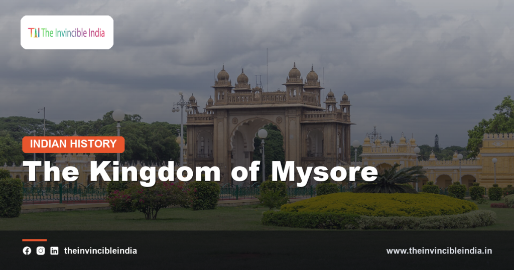 The grand illuminated Mysore Palace, seat of the Kingdom of Mysore