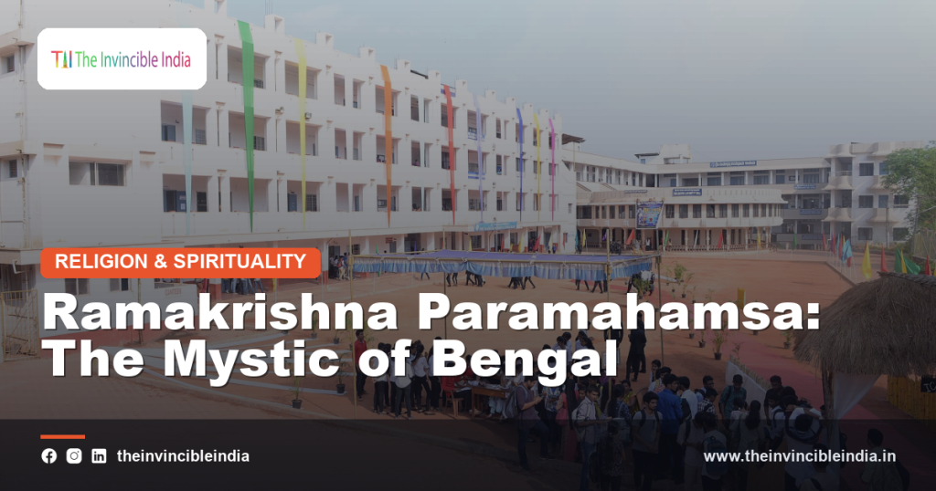 An image associated with Ramakrishna Paramahamsa, the revered Bengali mystic of Dakshineswar