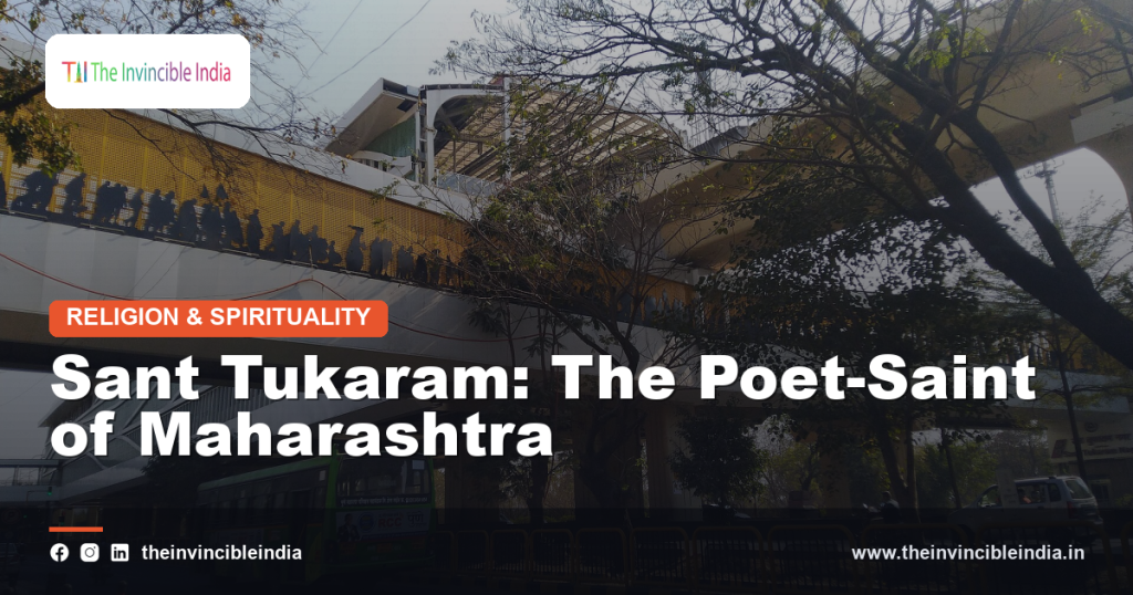 An image associated with Sant Tukaram, the revered poet-saint of the Varkari tradition