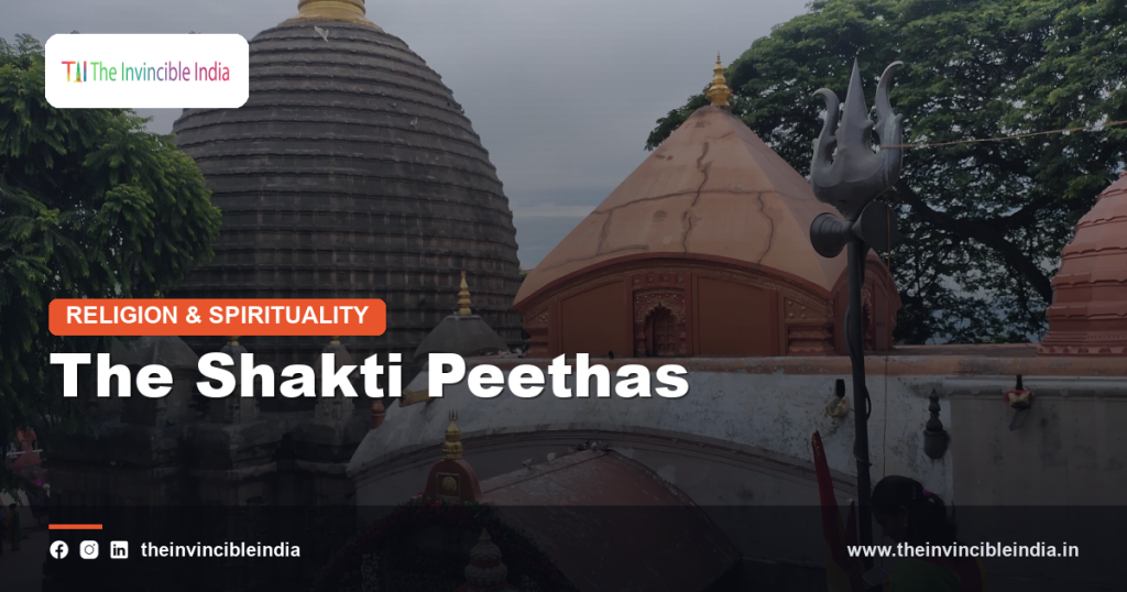 A Devi temple representing one of the sacred Shakti Peethas of India