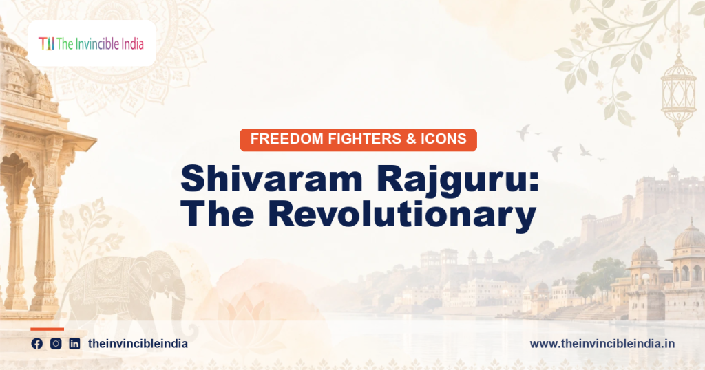 A memorial statue of Shivaram Rajguru, revolutionary freedom fighter