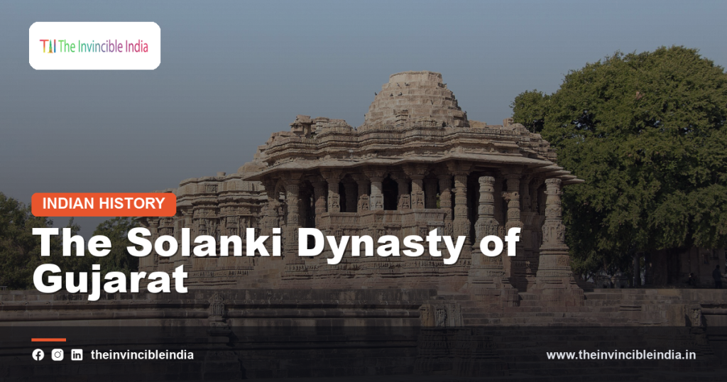Intricately carved stepwell and sun temple architecture built under the Solanki dynasty of Gujarat